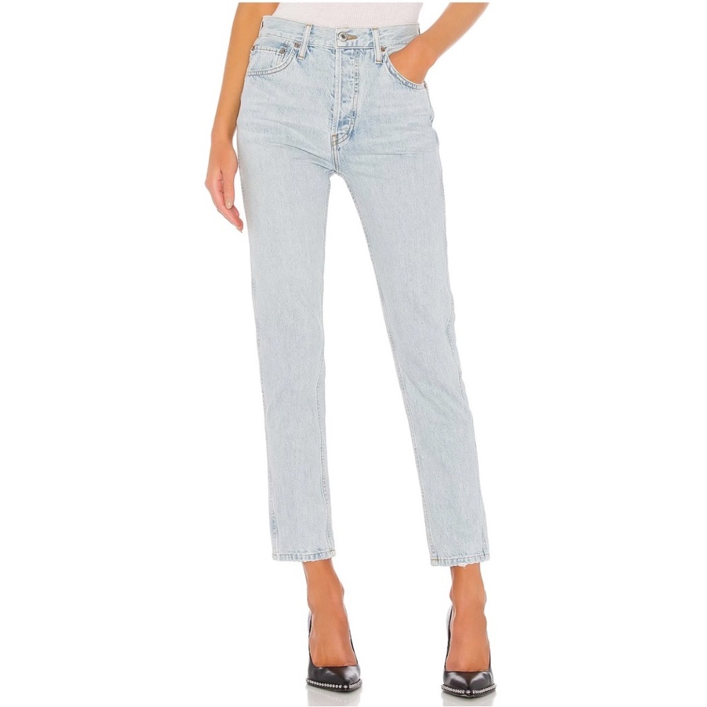 Re/Done Originals 50s Cigarette Jean in Aged Light